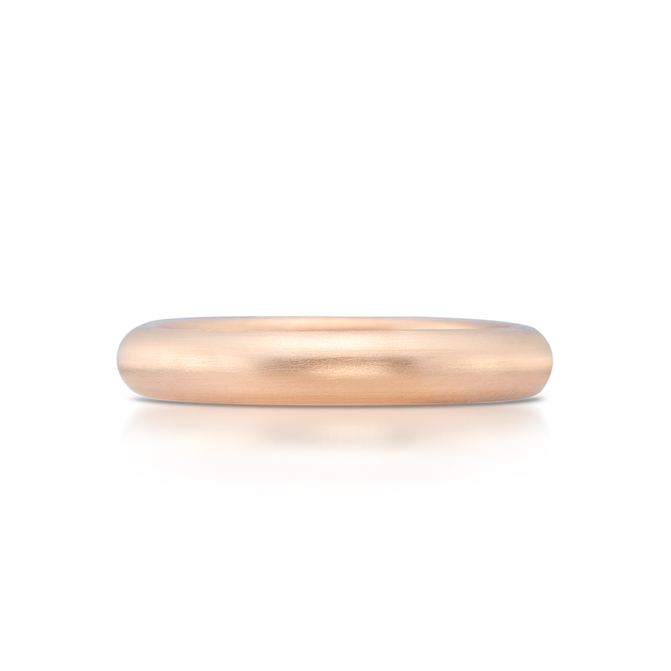 이리스플레인 반지 핑크골드 (3.5mm)